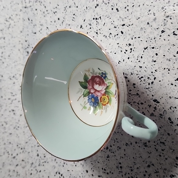 Tuscan made in England stunning teacup and saucer. Vintage - Picture 6 of 9